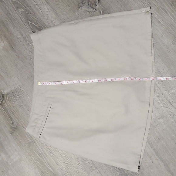 Patagonia cream golf skirt polyester women size 12 - Picture 5 of 6